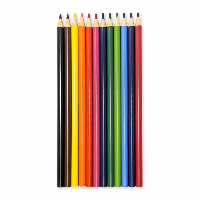COLORED PENCILS - 10-Pack Box of Colored Pencils