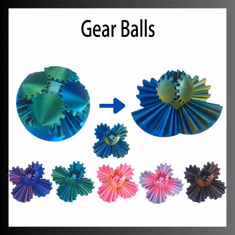 Gear Ball Fidget Stress Toy