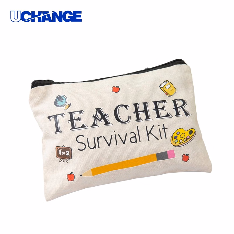 Travel Canvas Cosmetic Bag Makeup Pouch Organizer