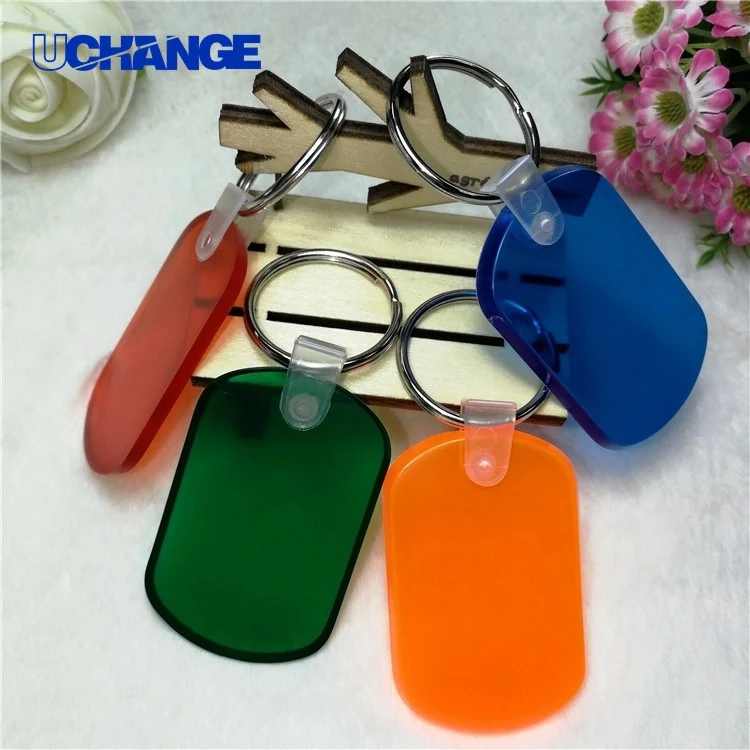 Oval PVC Keychain Flexible Molded Key Accessory 1