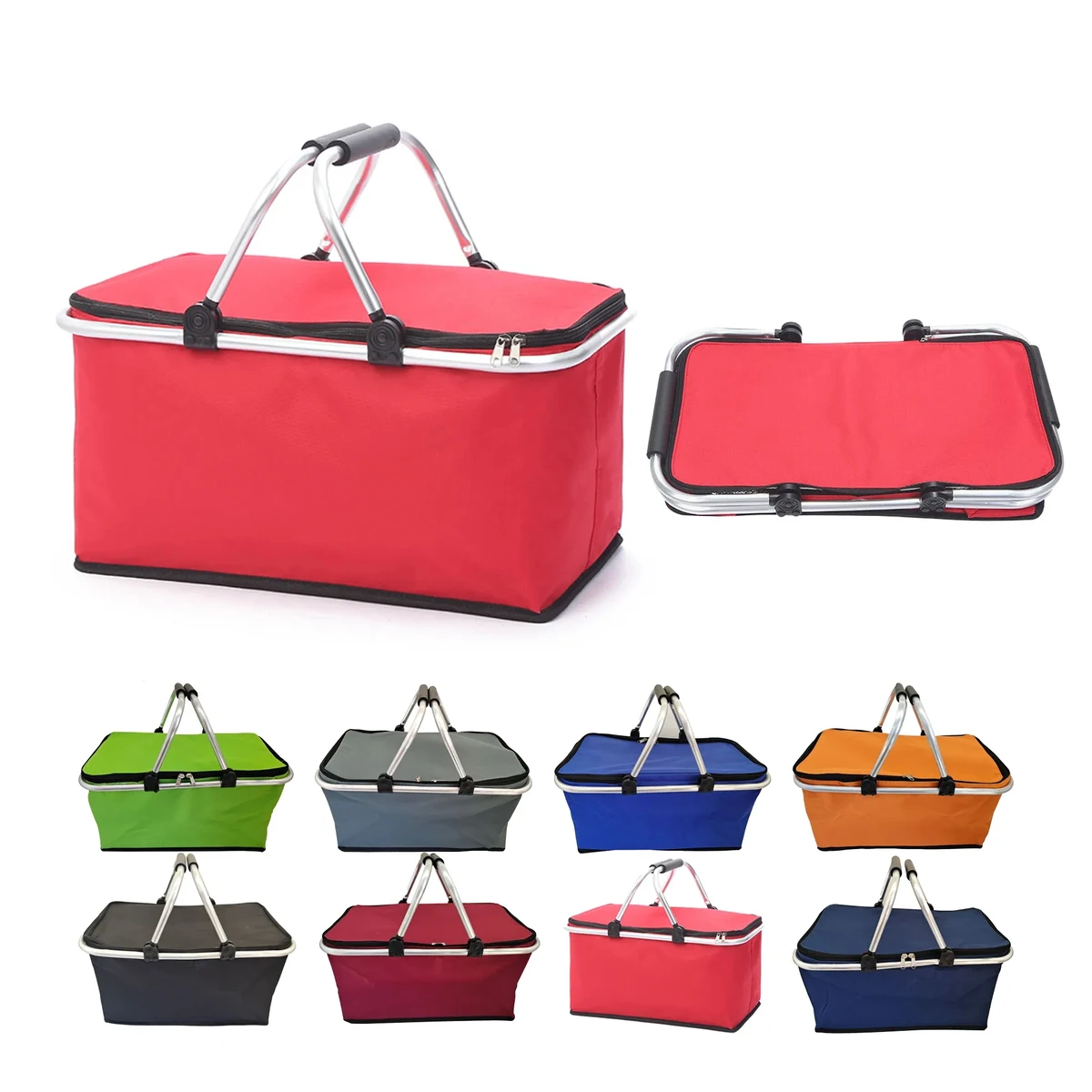 Outdoor Insulated Picnic Basket Bag 1