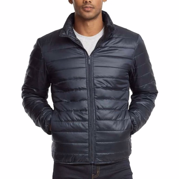 Men's Lightweight Puffer Jackets - Small Navy