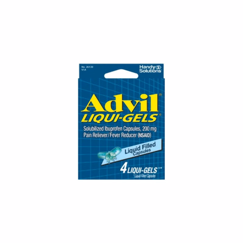 Advil Liqui-Gels - 4 Pack 200 mg