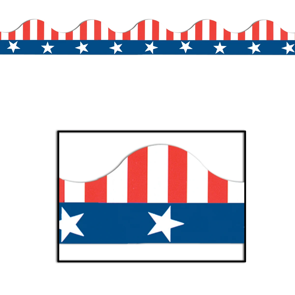 Patriotic Border Trim 1
