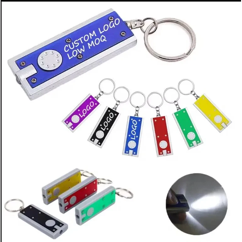Rectangle LED Keychain 1