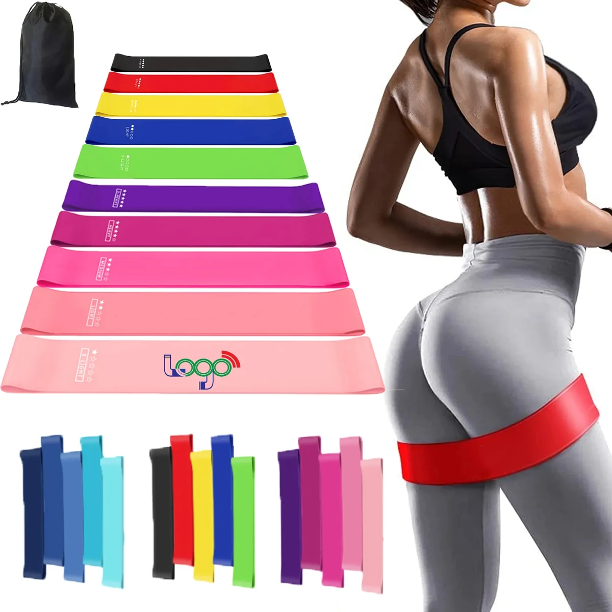 MOQ 20 Set Fit Simplify Resistance Loop Exercise Bands 1
