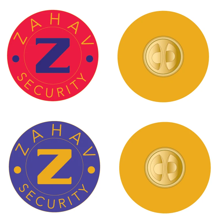 2" Soft Enamel Lapel Pin 1