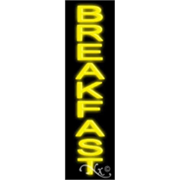 Breakfast Economic Neon Sign 1