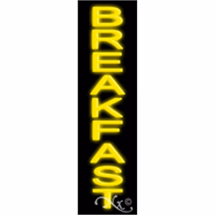 Breakfast Economic Neon Sign