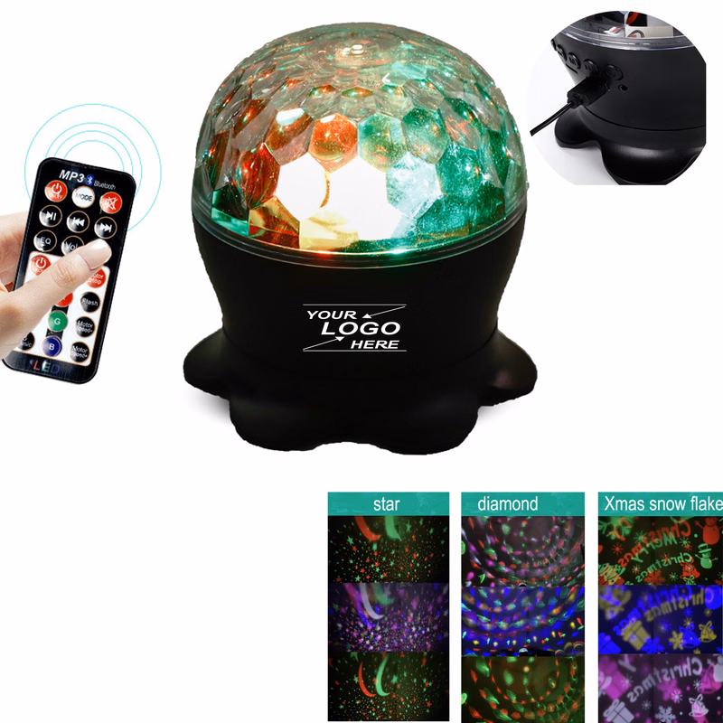 Octopus Wireless Kaleidoscope Light Projector