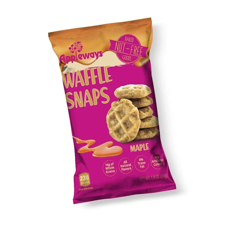 Appleways Maple Waffle Snaps - 1.9 oz 1