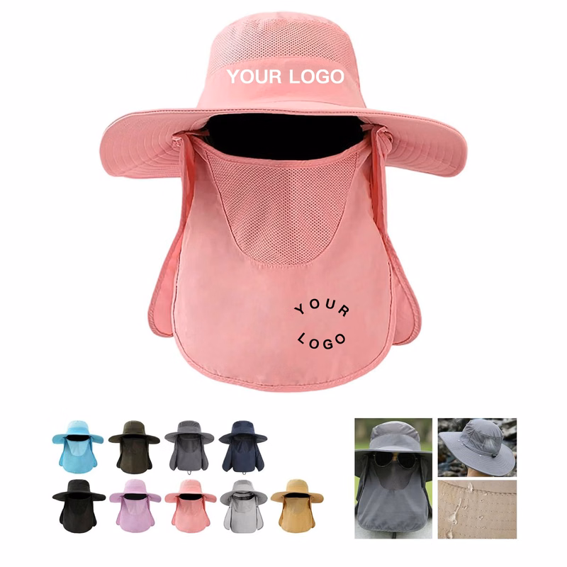 Nylon Wide Brim Fisherman Hat