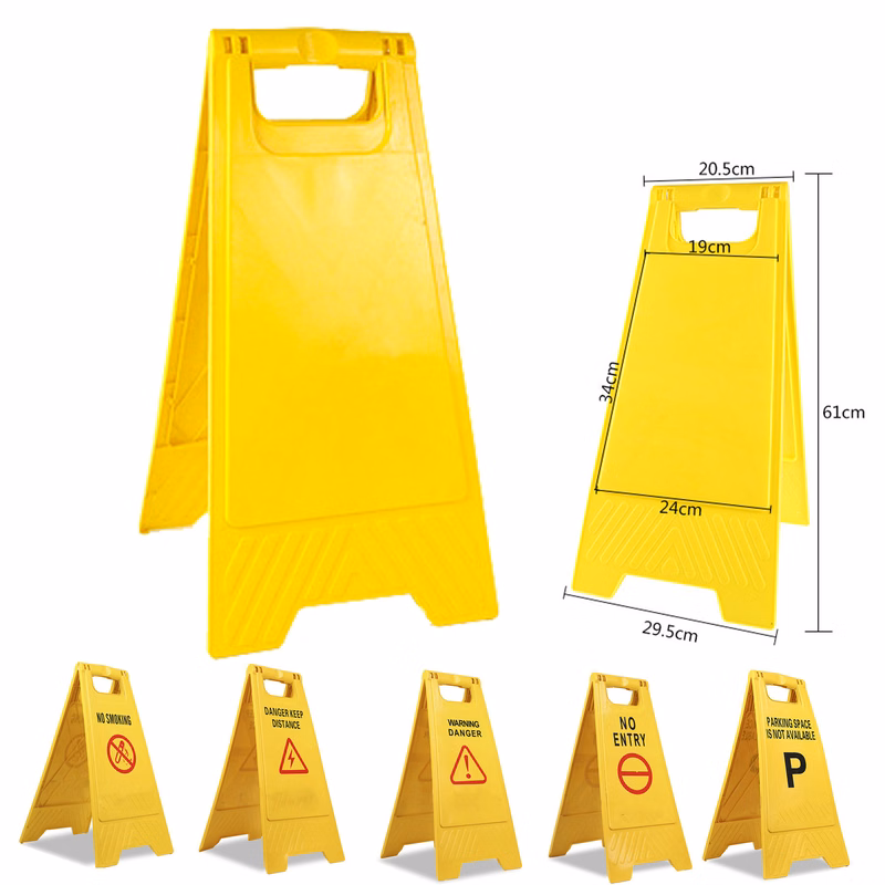A-frame Stand On Floor Warning Sign
