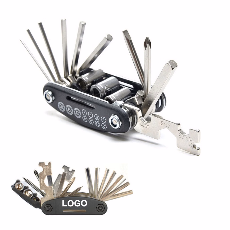 16 in 1 Multi-function Bike Tool Kit