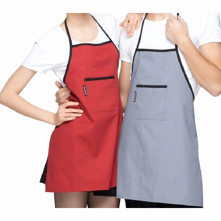 Polyester Reusable Kitchen Cooking Apron Pinafore