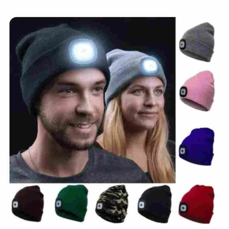 Rechargeable Led Light Beanie 1