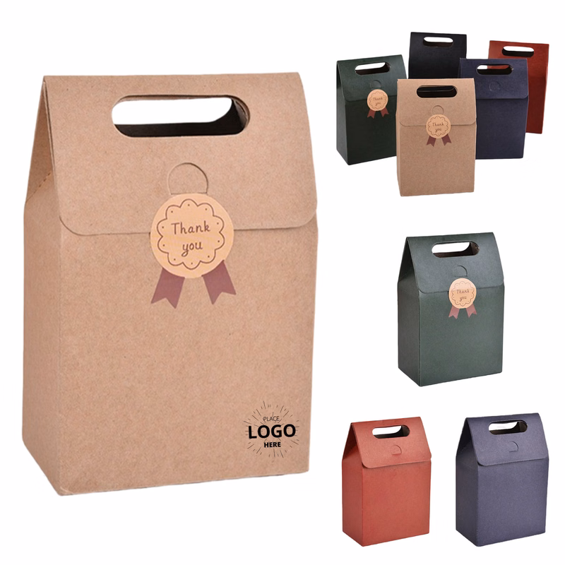 Reusable Kraft Paper Tote Bag