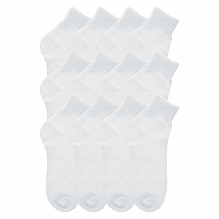 Women's Ankle Socks - White