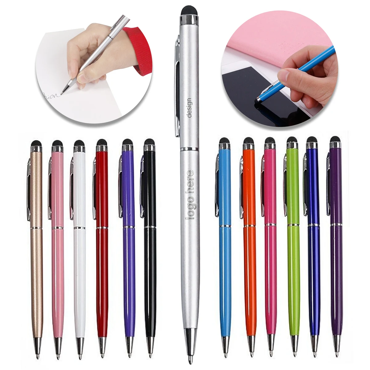 Branded Aluminum Capacitive Stylus Pen 1