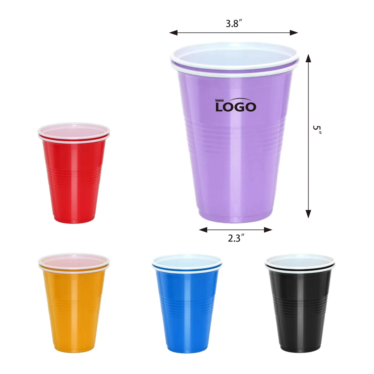 Table Tennis Game Food Grade Disposable Cup MOQ 100PCS 1