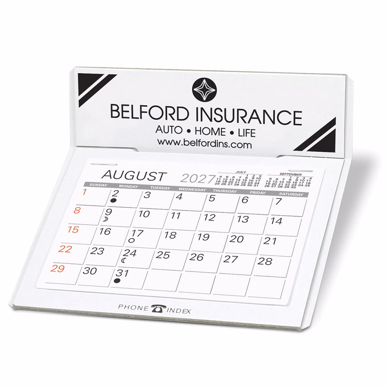 Prudent Desk Calendar