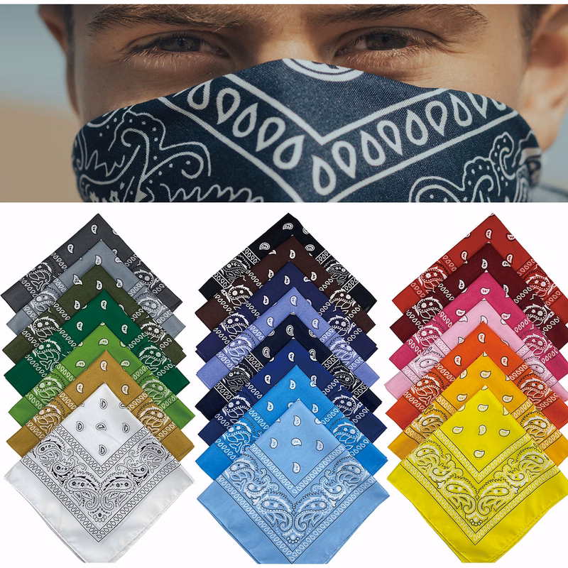 Polyester Square Bandannas