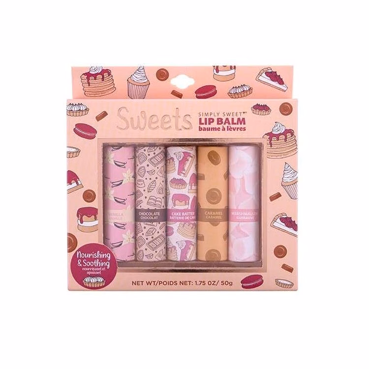 Sweets Lip Balm Sets - 5 Piece