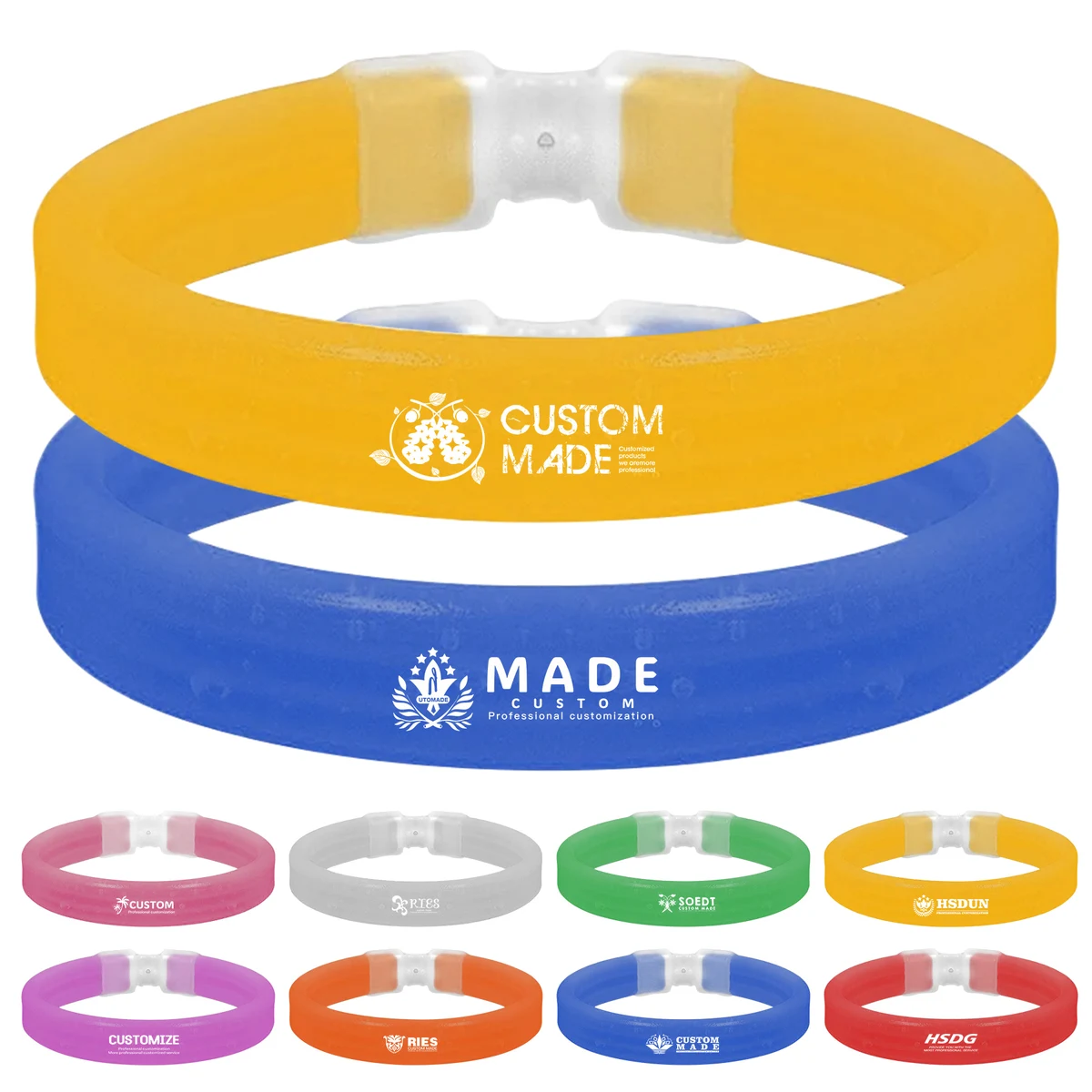Disposable Cheer Glow Stick Bracelets 1