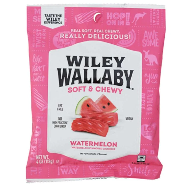 Wiley Wallaby Watermelon Licorice 1