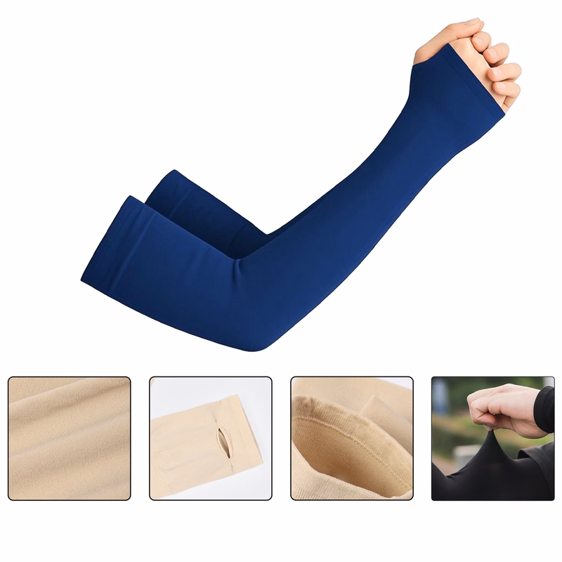 Sun-protective Ice Silk Arm Sleeves