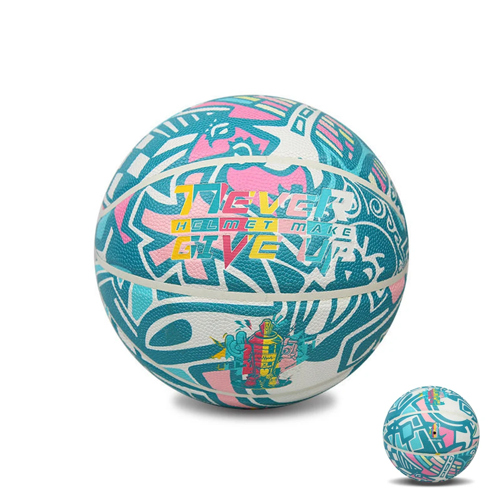 Full Color Size 5 PU Basketball 1