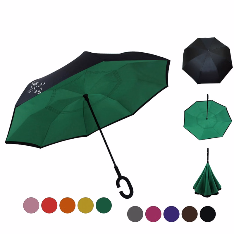 Inverted Umbrellas