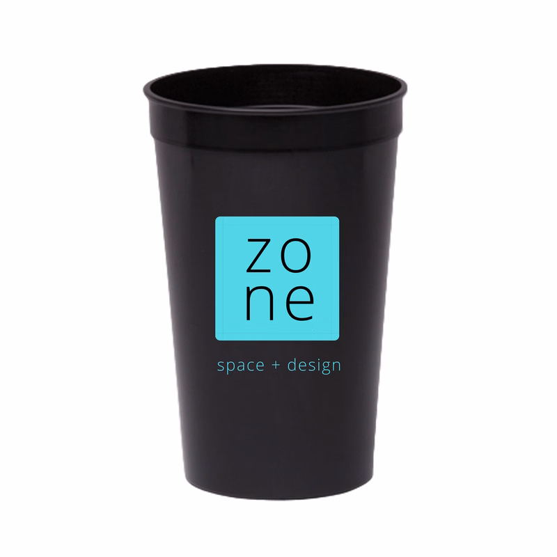 32 oz. Smooth Plastic Stadium Cup