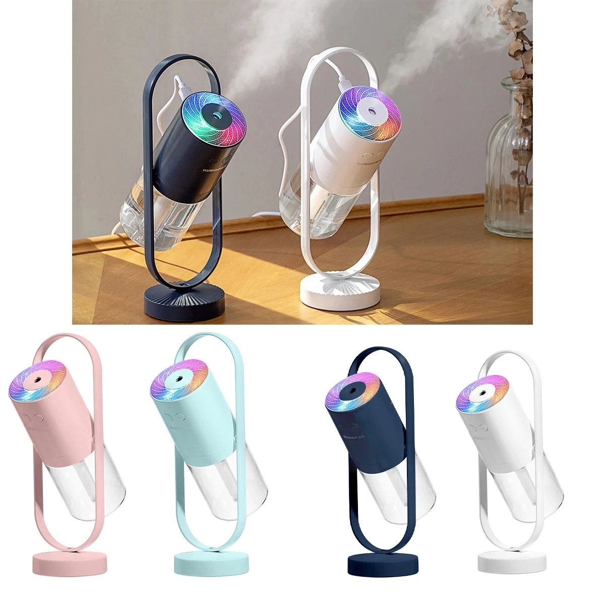 Usb Rechargeable Car Humidifier 1