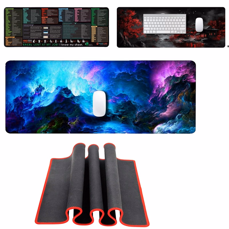 XL Gaming Mouse Pad ?C Smooth Surface, Stitched Edg