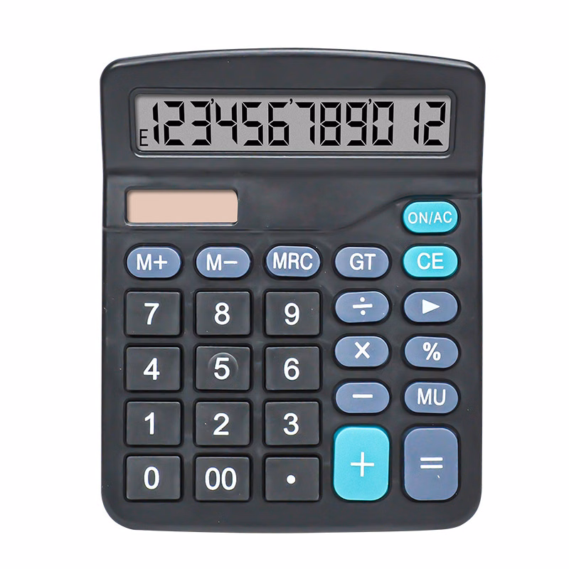 Solar Battery Dual Power Office Calculator