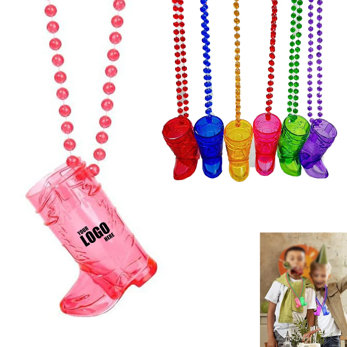 Custom Cowboy Boot Shot Glass 1