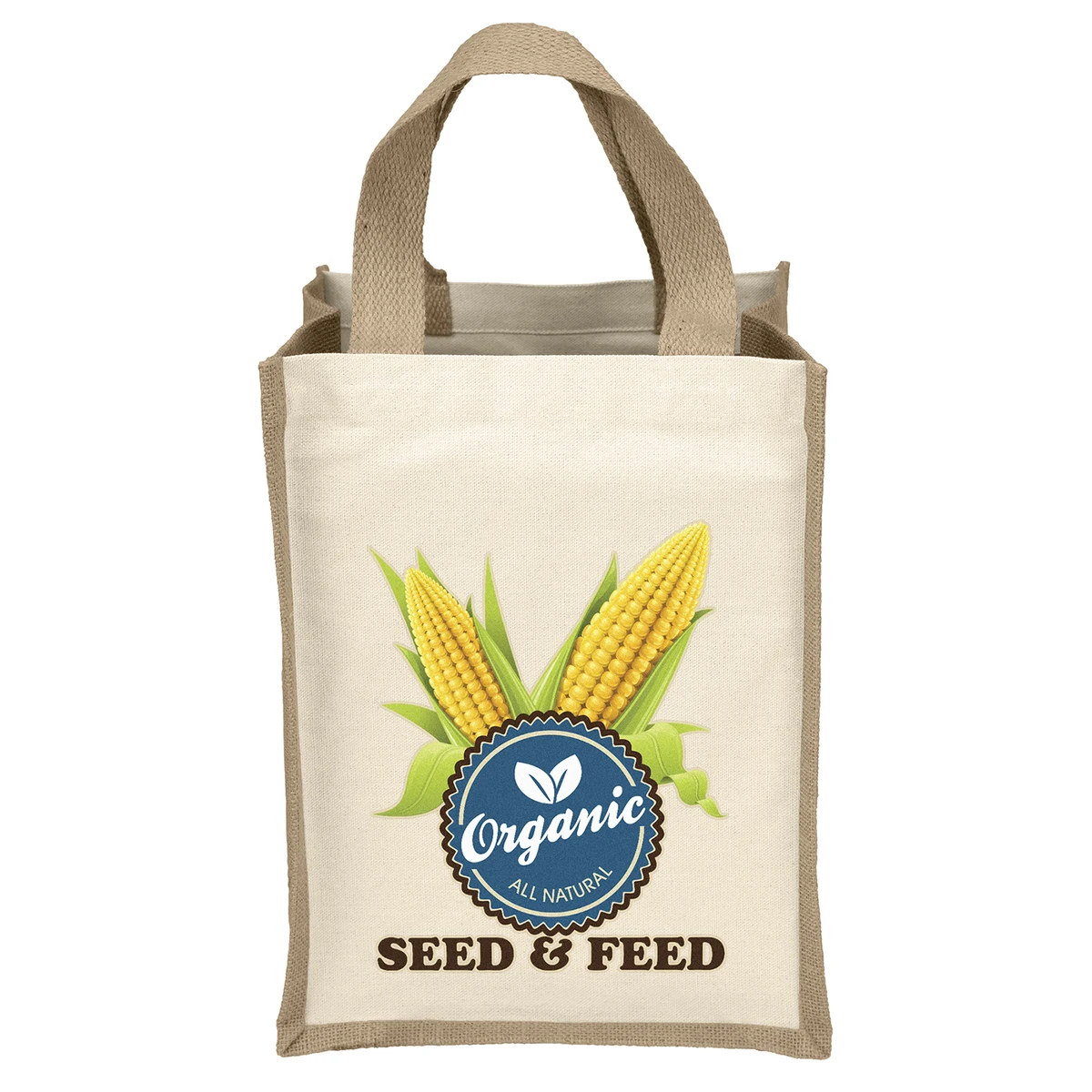 Mimi™- Natural Tote - ColorVista, custom tote bag with logo imprint 1