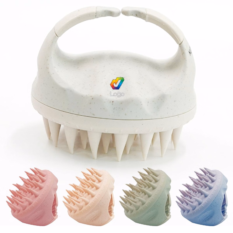 Scalp Massager Brush ?C Silicone Hair Cleaning & Shampoo Tool