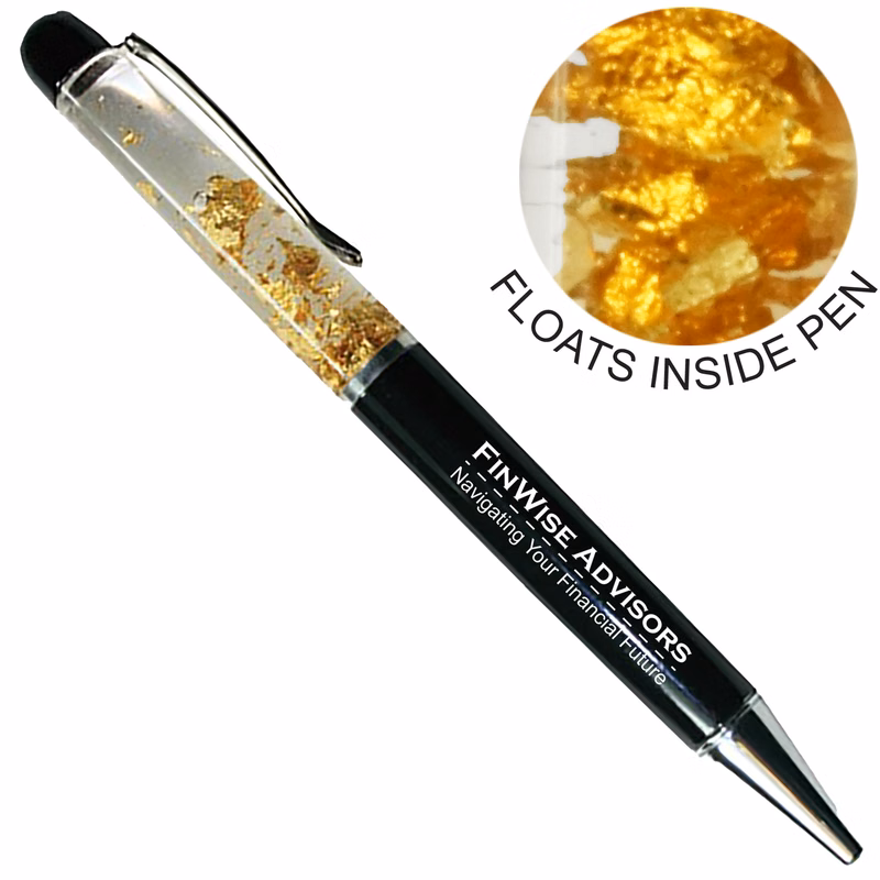 Gold Flake Specialty Pen