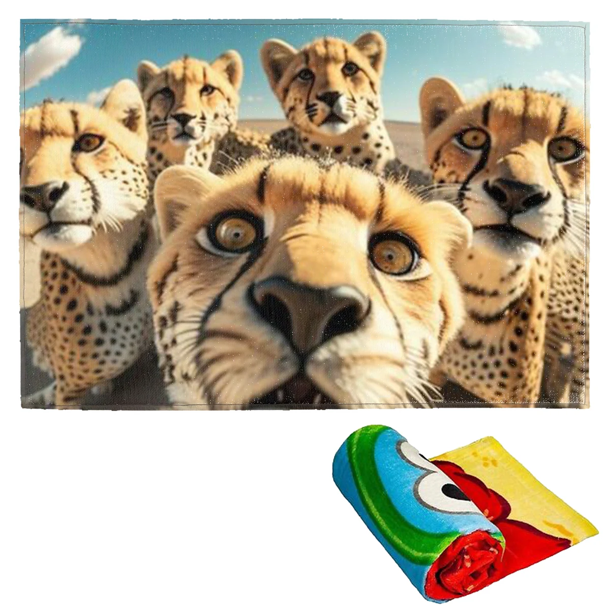 20" x 31.5" 1230 GSM Textured Non-Skid Dornier Rug 1