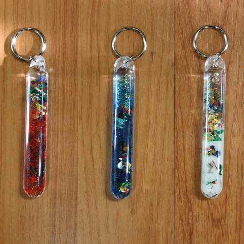 KEY CHAIN LIQUID MUSIC NOTE WAND