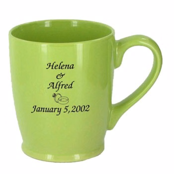 16 oz. Lime Green Kinzua Coffee Mug
