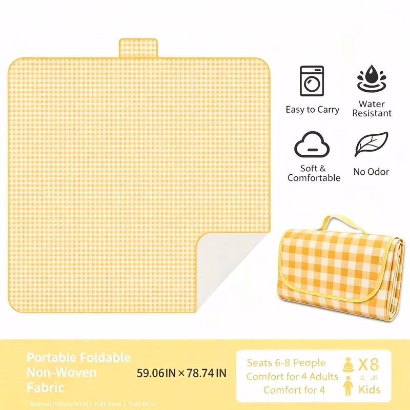 Portable Outdoor Picnic Mat For Family Use