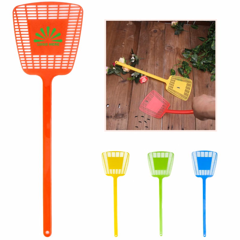 Plastic Long Handle Flyswatter