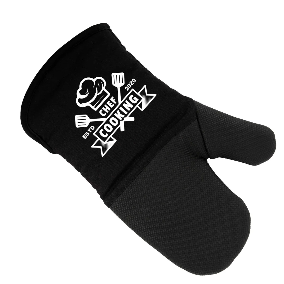 Cotton Neoprene Oven Mitt 1