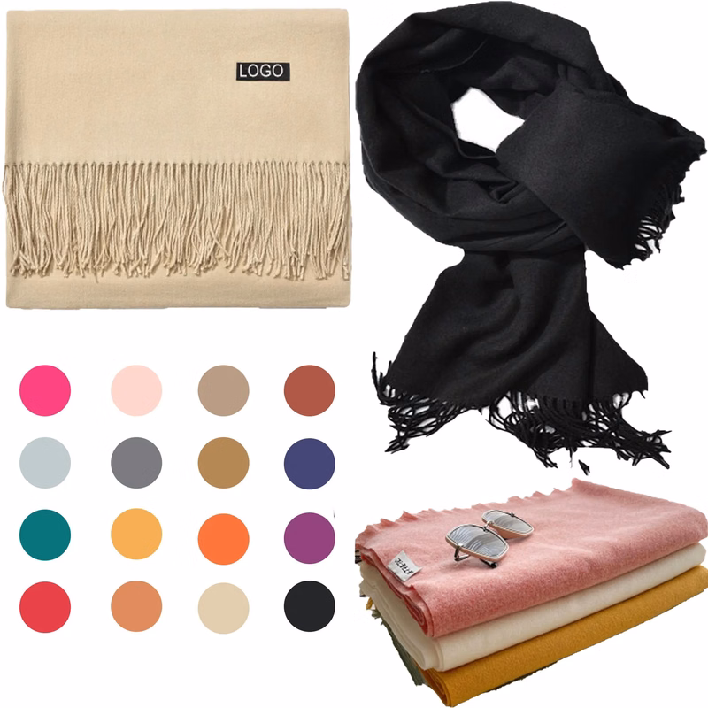 Spot Winter Cashmere Feel Soft Scarf