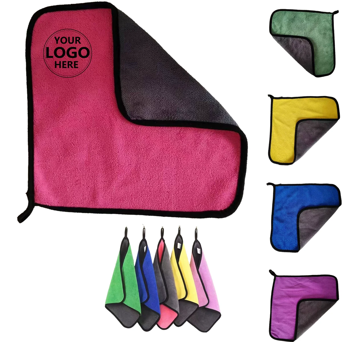 Coral Fleece Dual-Sided Wipe 1