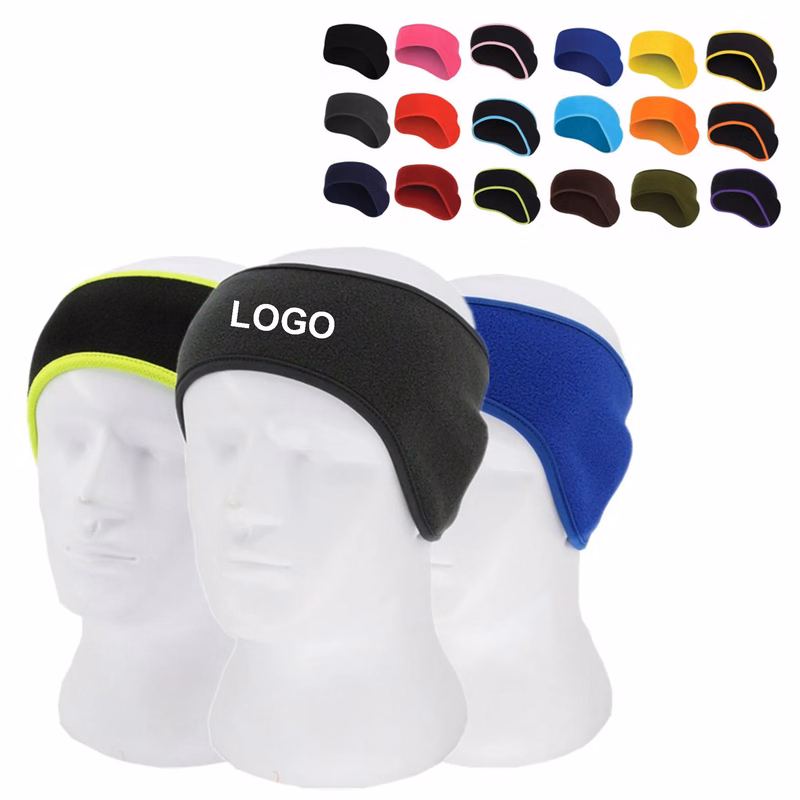 Winter Warmer Stretch Fleece Earmuffs Headband MOQ 20PCS