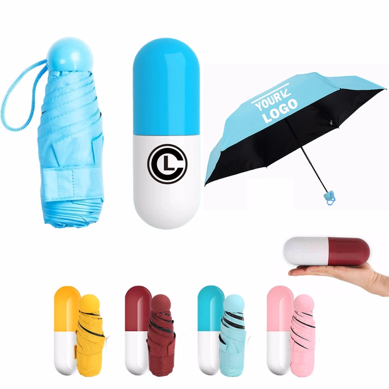 Mini Folding Compact Capsule Umbrella